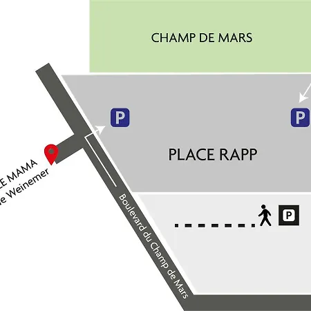 Little Mama Including A Parking Space At 100 Meters Lejlighed Colmar
